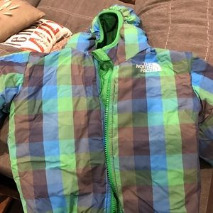 Boys north face winter coat